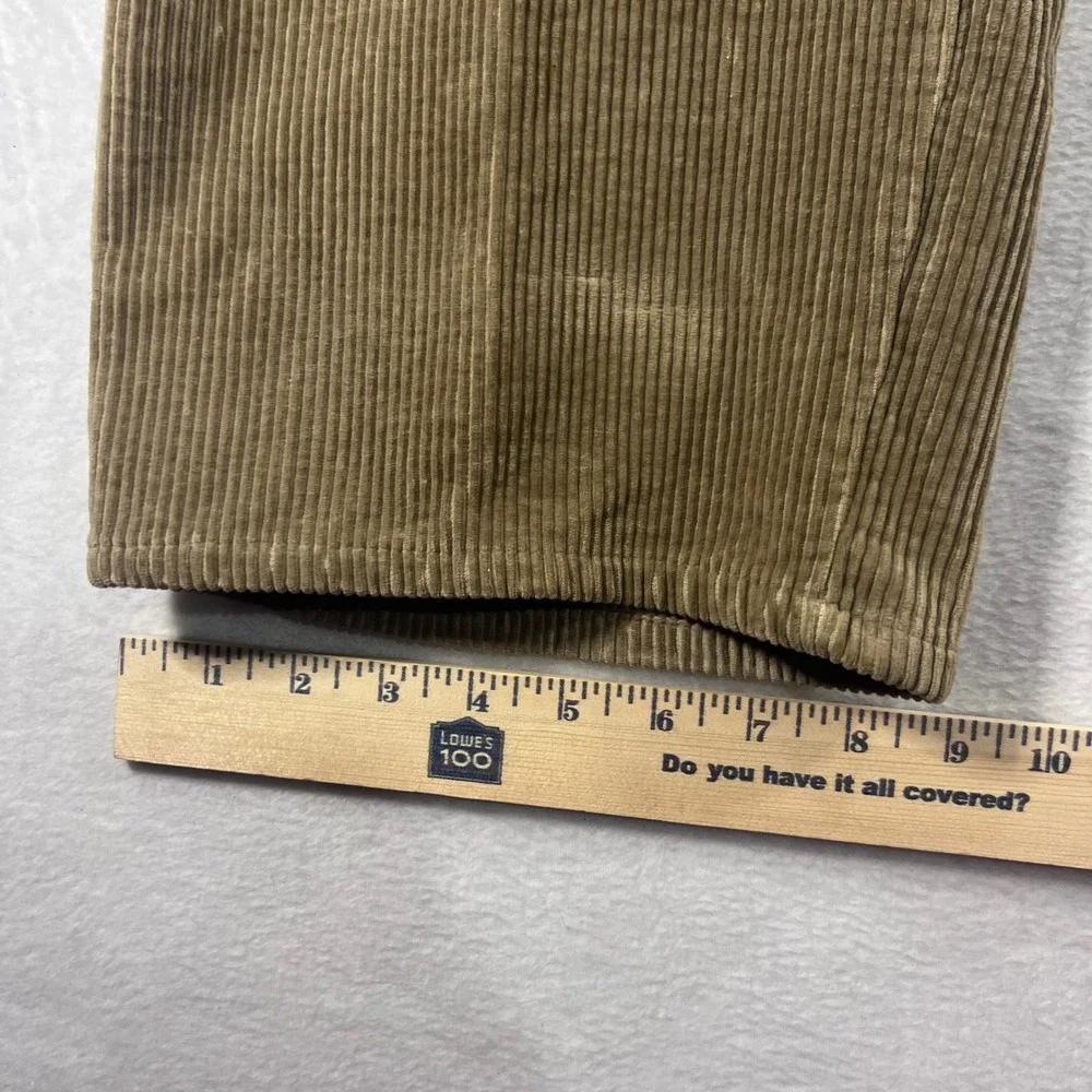 WOOLRICH Khaki Corduroy Pants‎ Mens Size 36x27 Relaxed Fit Grunge Granola